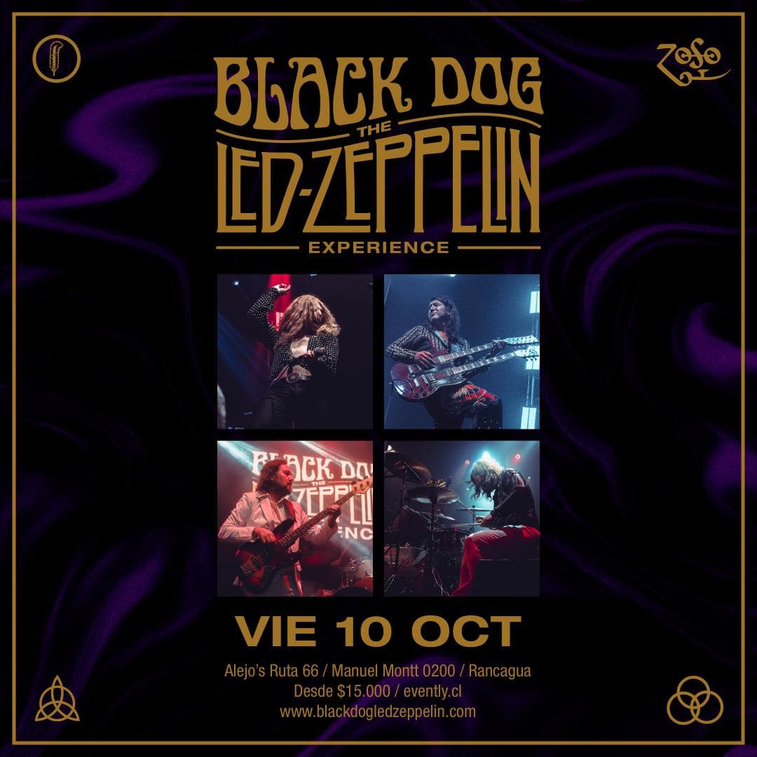 Black Dog: The Led Zeppelin Experience en Rancagua  image}